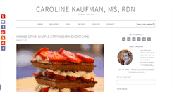 Desktop Screenshot of carolinekaufman.com